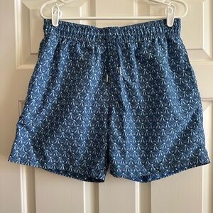 Slate And Stone Men’s Blue Swim Shorts Size Large